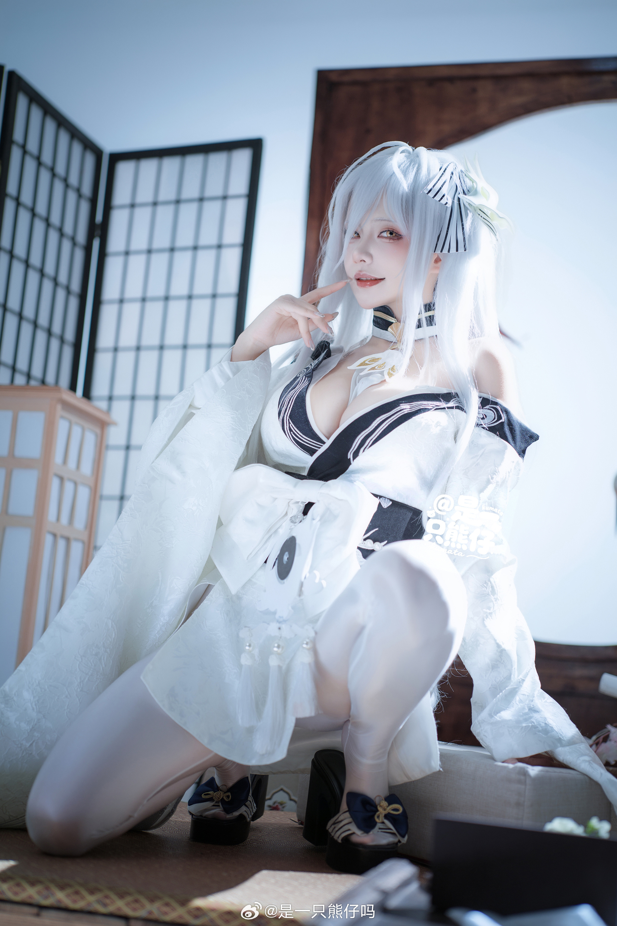 cosplay 碧蓝航线 白凤 朝露之香。@是一只熊仔吗