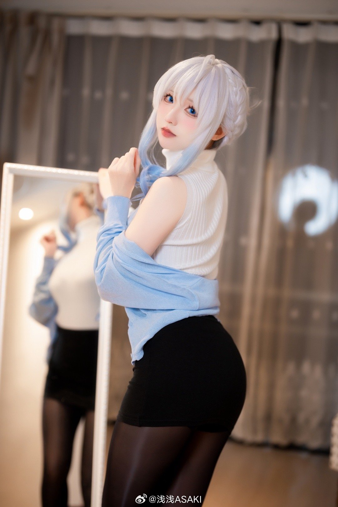 cosplay 未亡人雪女 雪乃深冬@浅浅ASAKI
