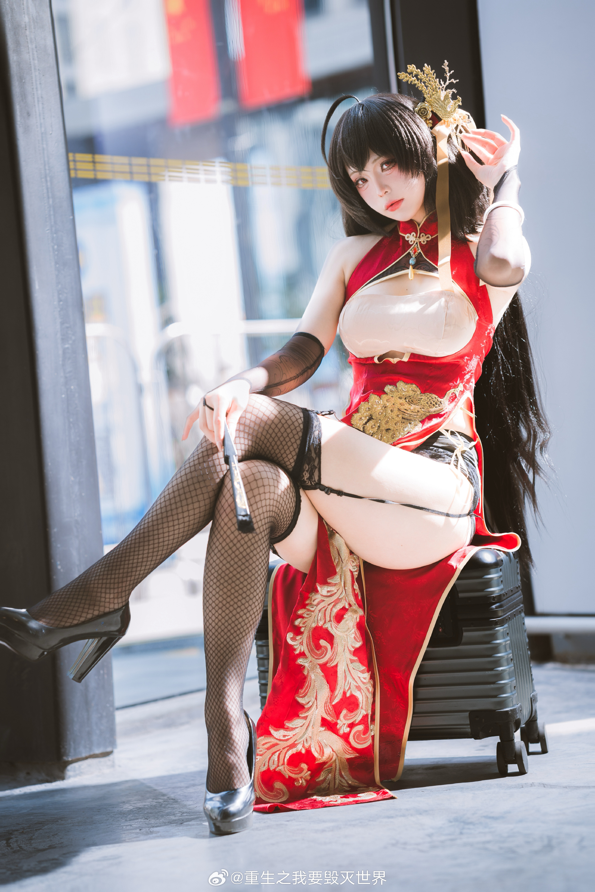 cosplay 很好的阳光 晒晒太阳 碧蓝航线 大凤@嚼嚼团子包
