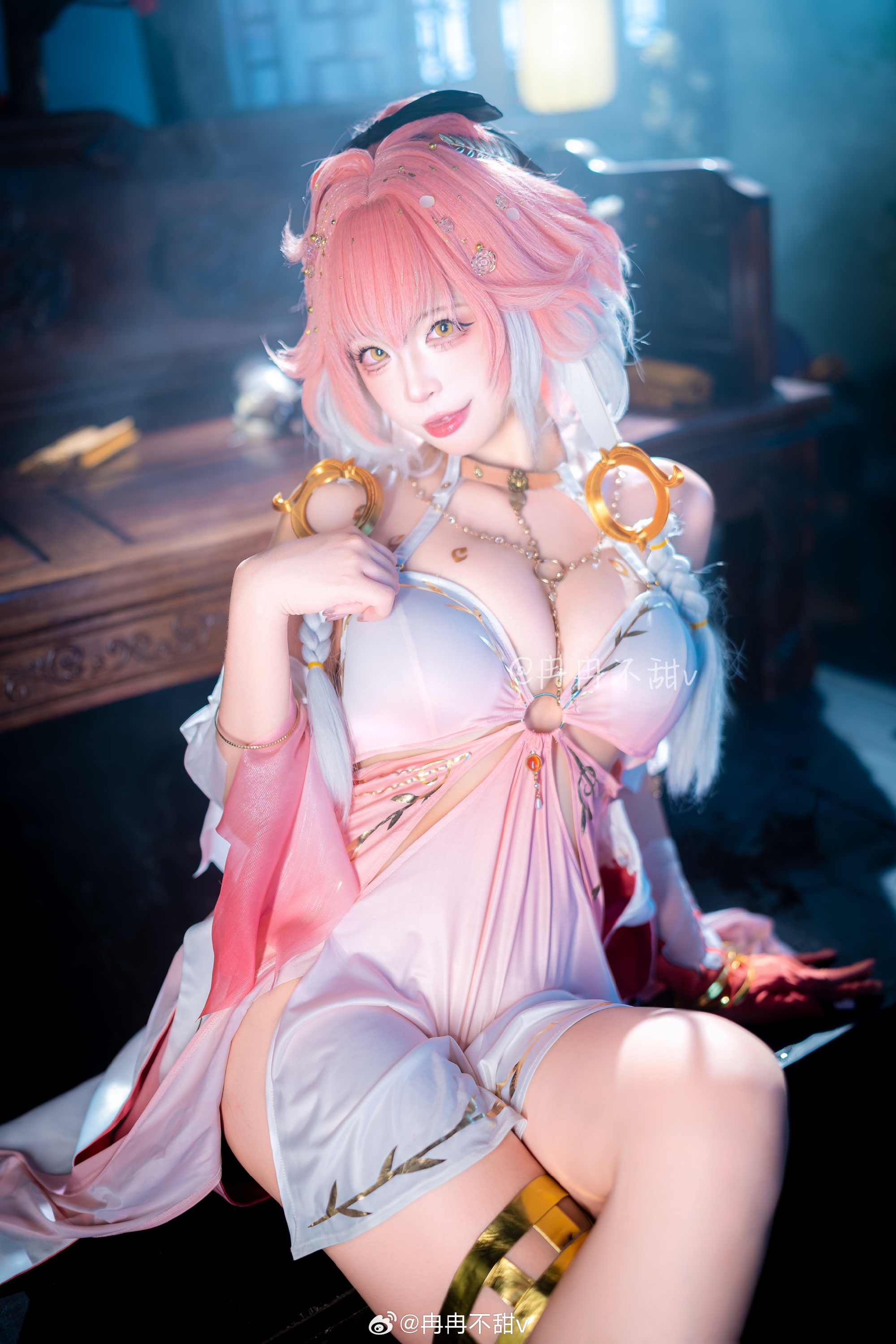 cosplay 鸣潮 长离 如此美景 与君同赏@冉冉不甜v