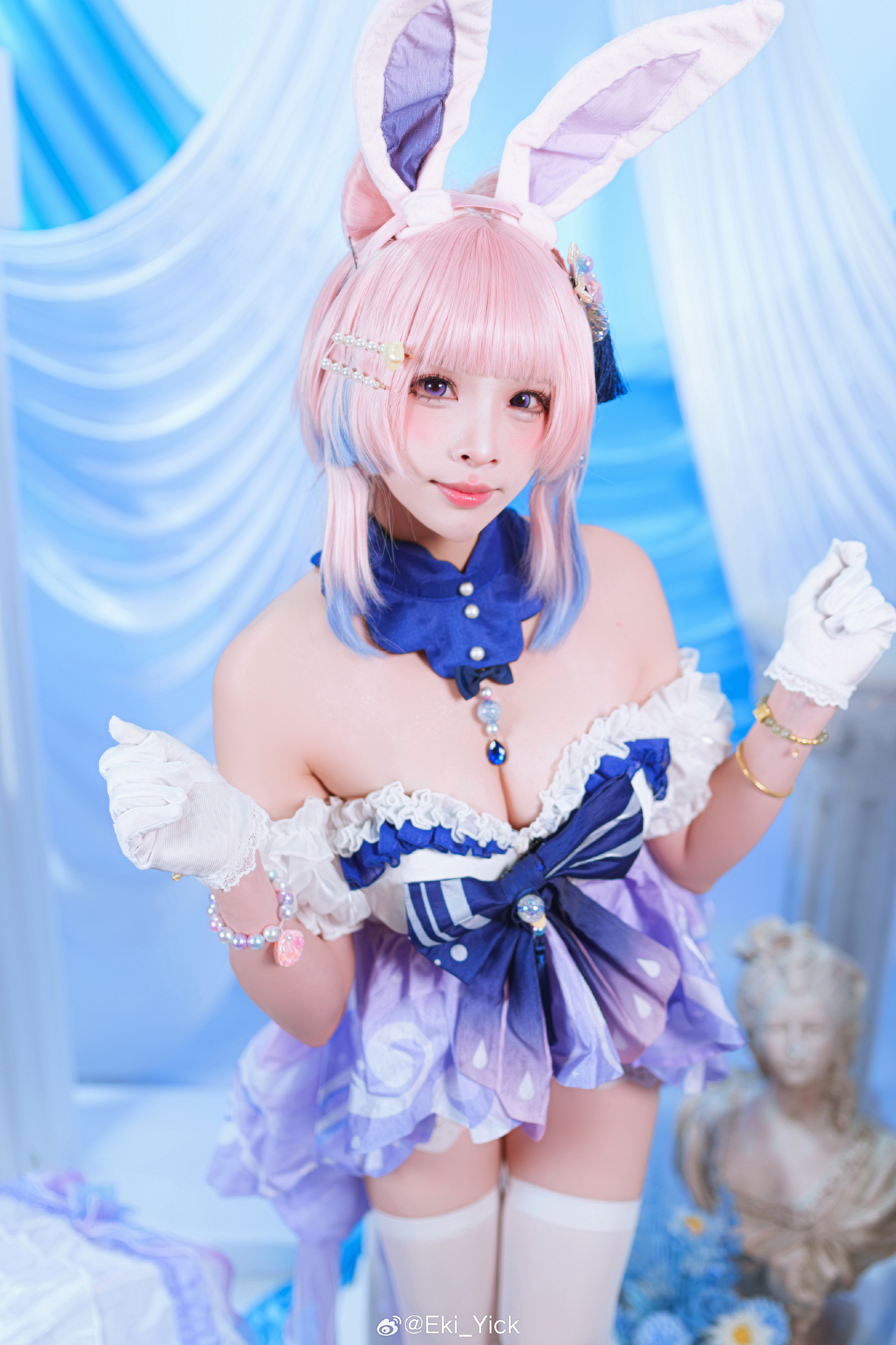 cosplay 原神 心海@兔子兔子兔w