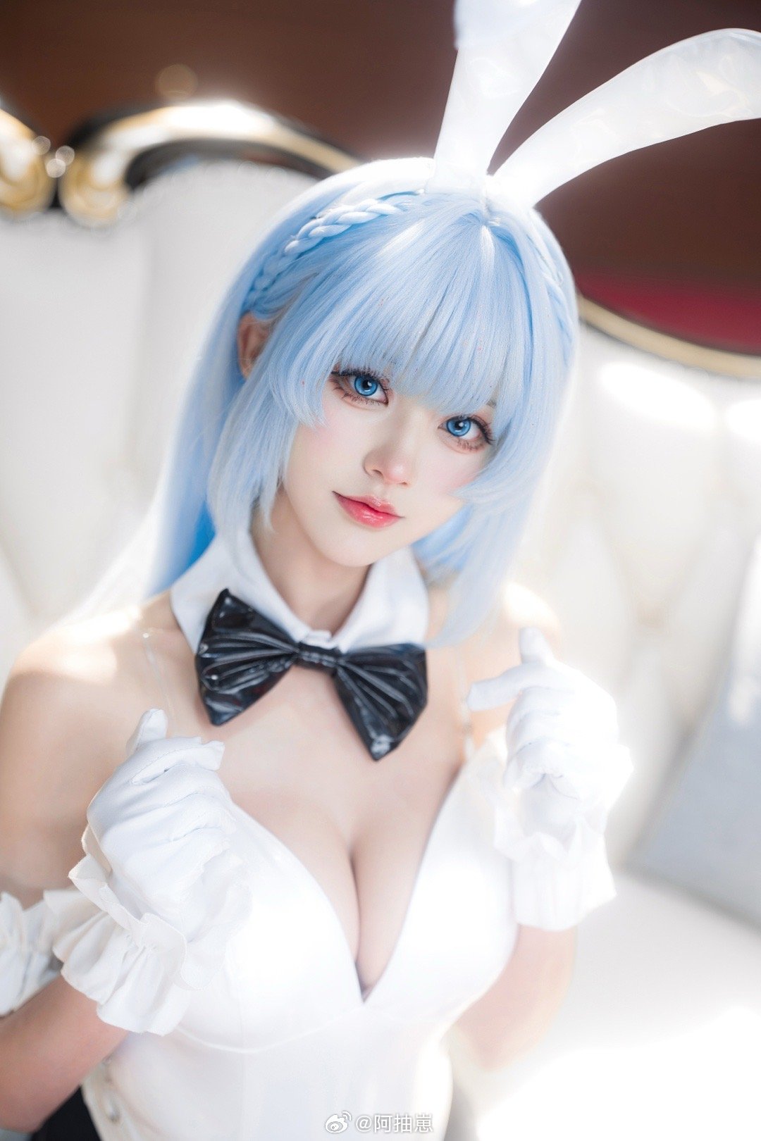 cosplay 指挥官，帮我把鞋穿上吧 碧蓝航线 雅努斯@阿抽崽