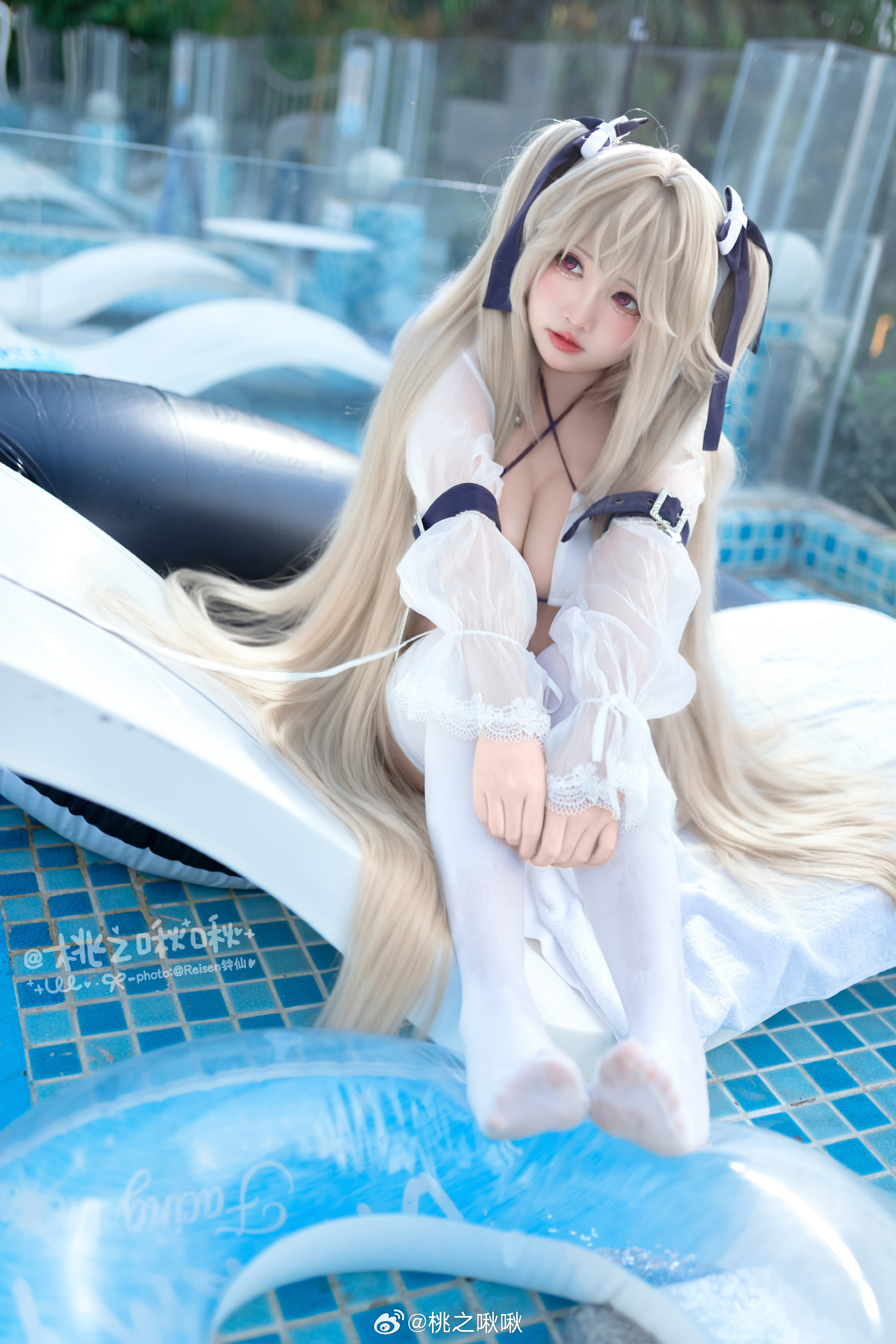 cosplay 碧蓝航线 安克雷奇@桃之啾啾