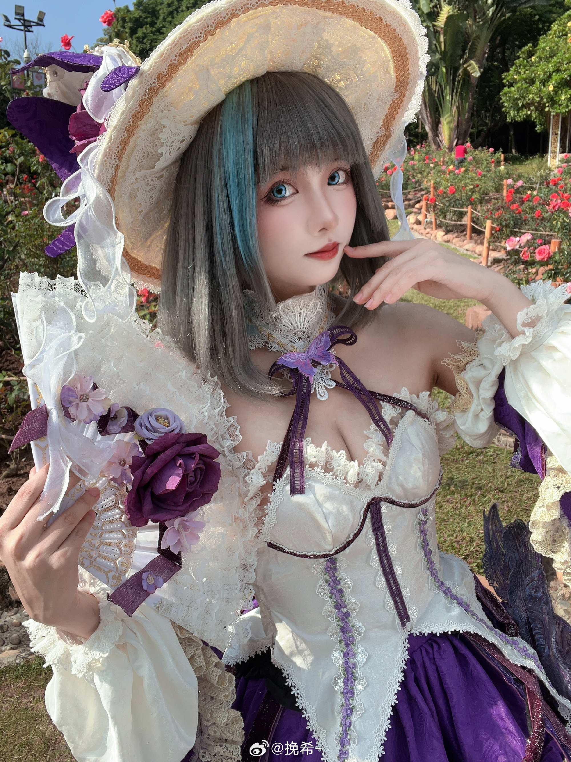 动漫cosplay,许愿成功 今天猫猫头有太阳 ​​​ 碧蓝航线@挽希-