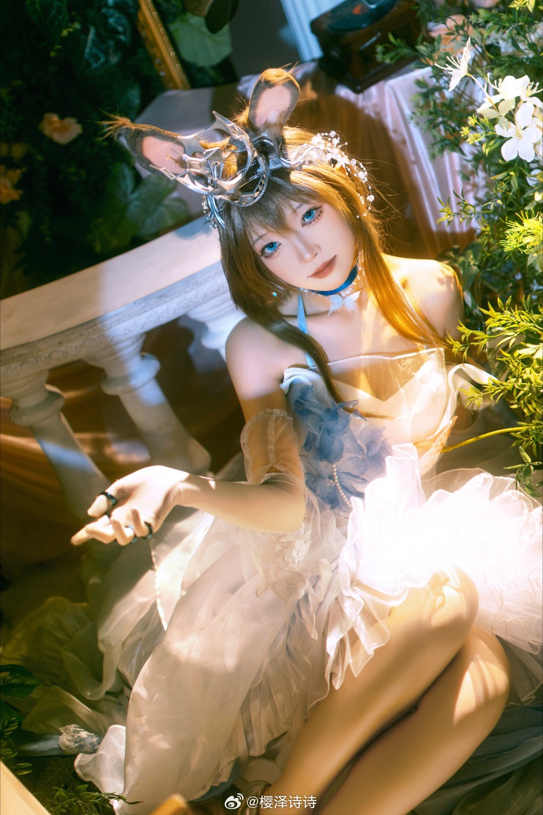 cosplay 明日方舟 阿米娅 音律联觉@樱泽诗诗
