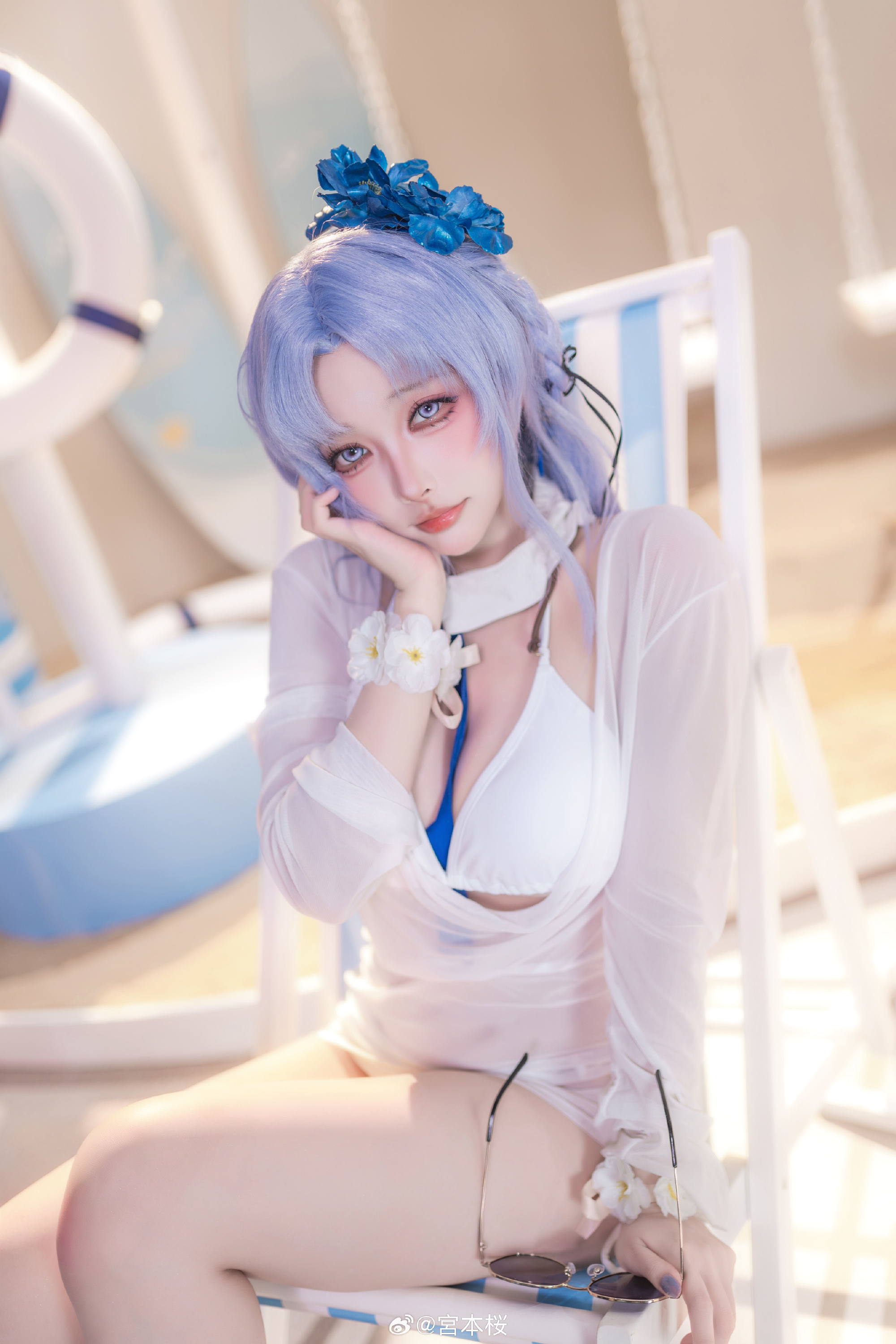 cosplay 阿尔萨斯和平时的感觉不太一样……？ 碧蓝航线 阿尔萨斯@宮本桜