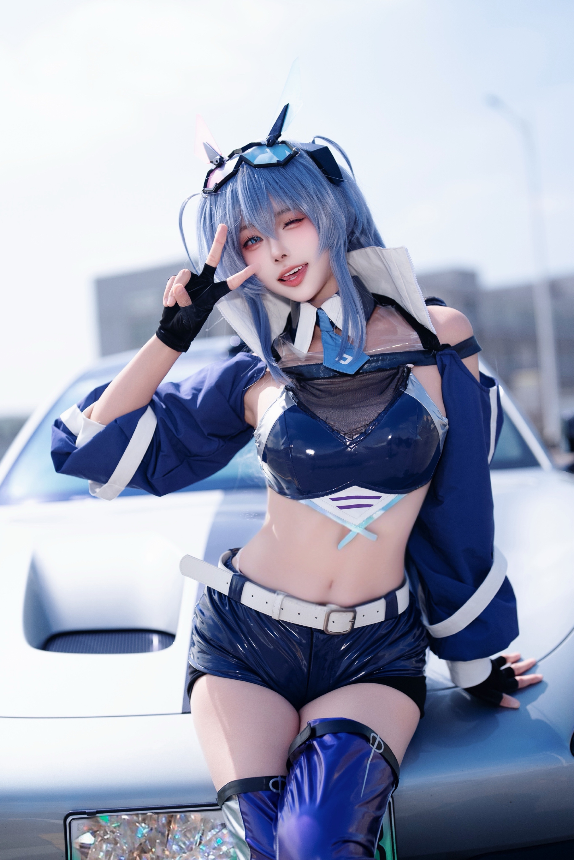 COSPLAY Honey！想要更多的kiss kiss吗~ 碧蓝航线 新泽西@Momoko葵葵