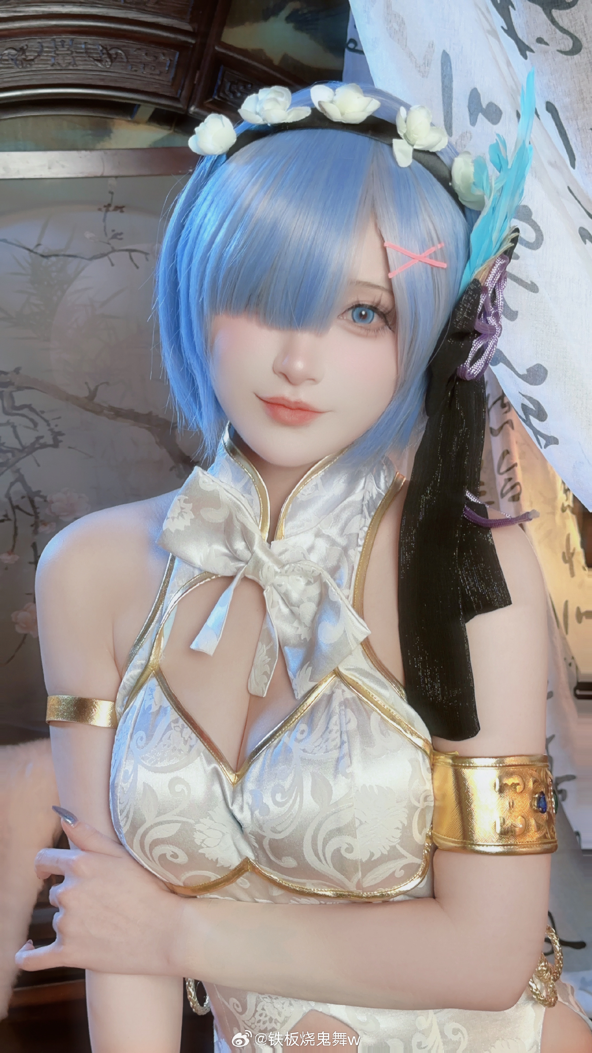 动漫cosplay,如果真爱有颜色,那么一定是_____ 蕾姆@铁板烧鬼舞w