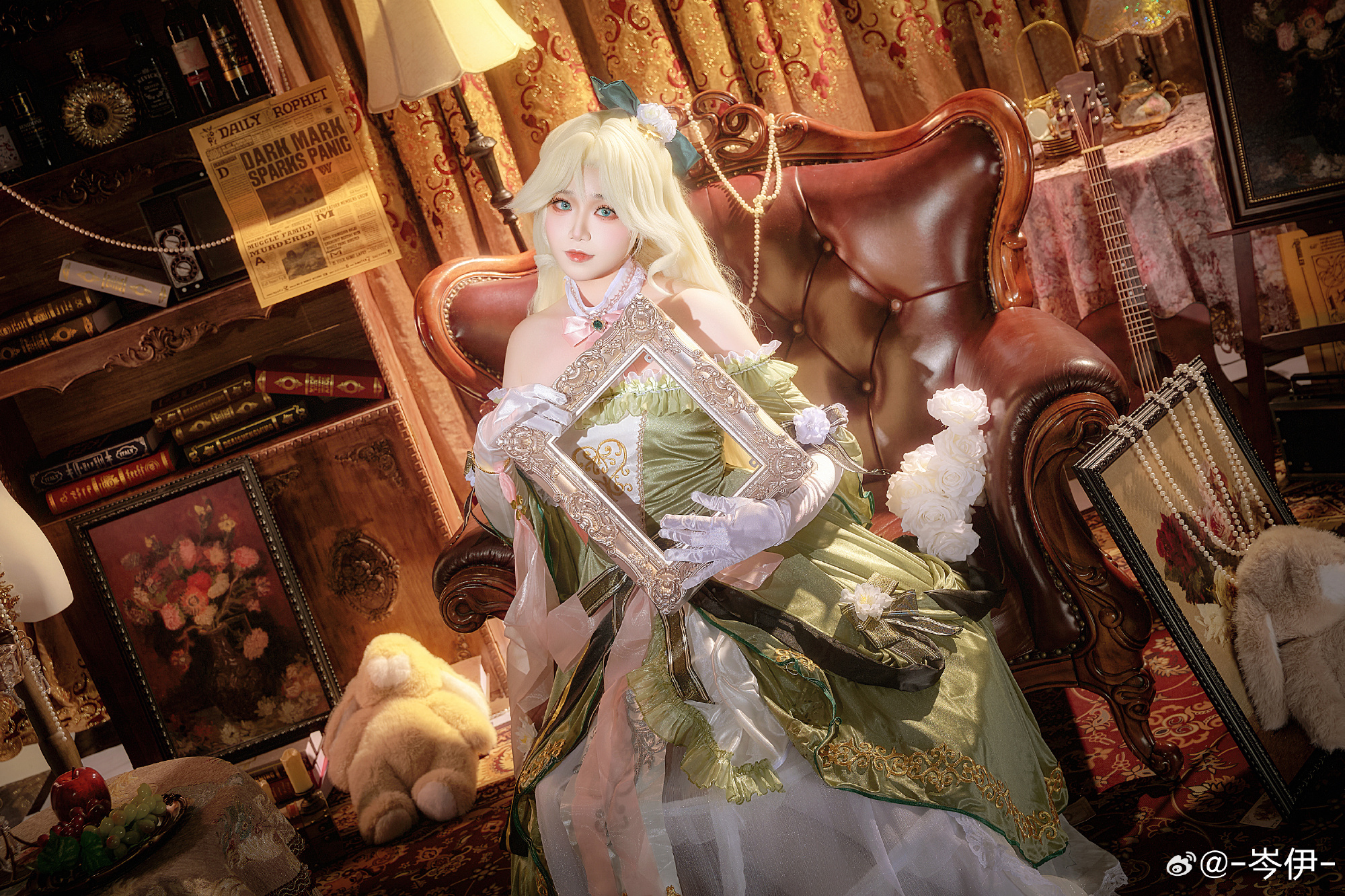 cosplay 王者荣耀 西施 织梦人@-岑伊-