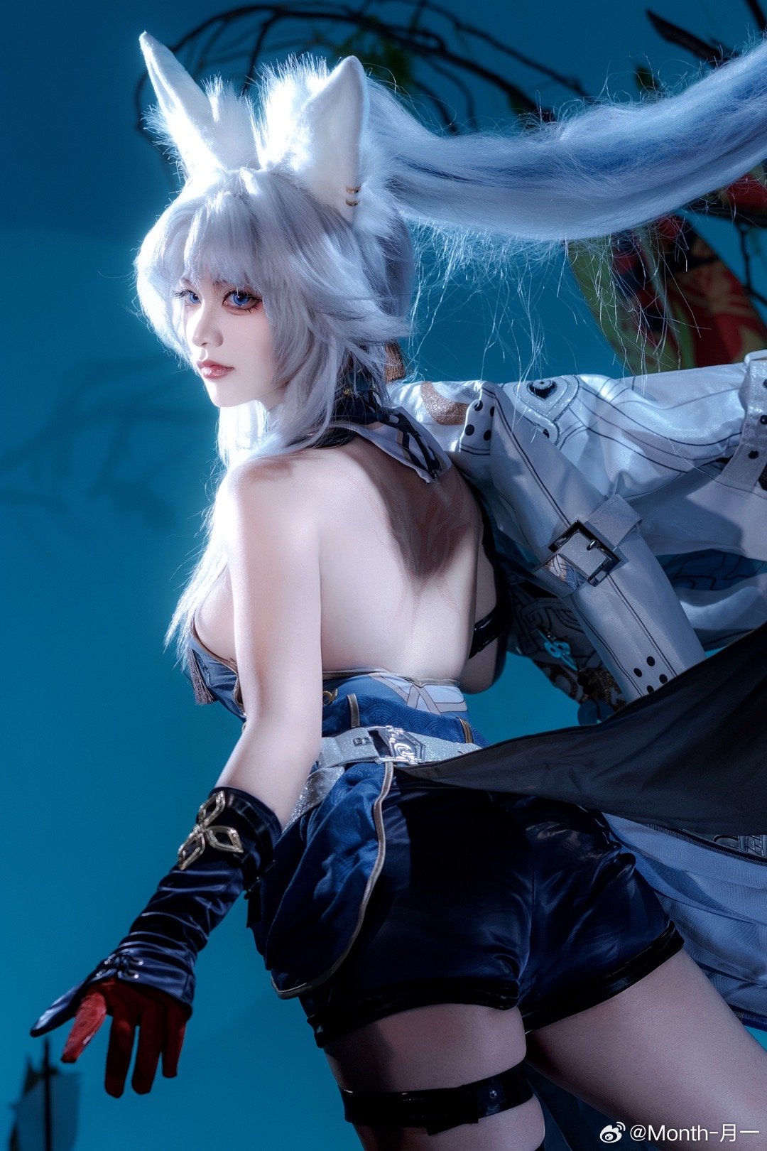1cosplay 我将，巡征追猎 崩坏星穹铁道 飞霄@Month-月一