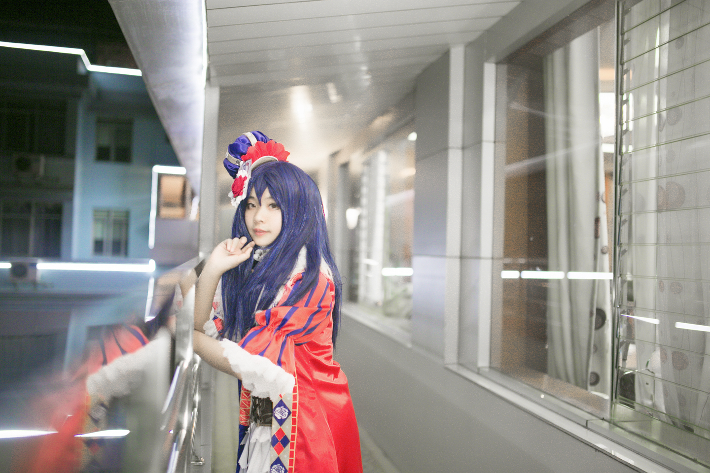 lovelive田园海未cosplay