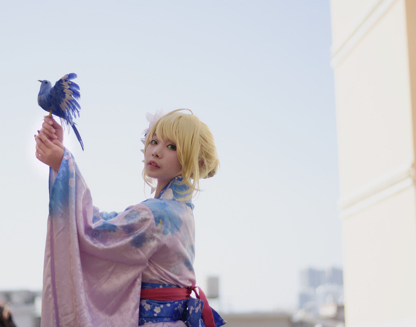Fate/Zero saber Cosplay