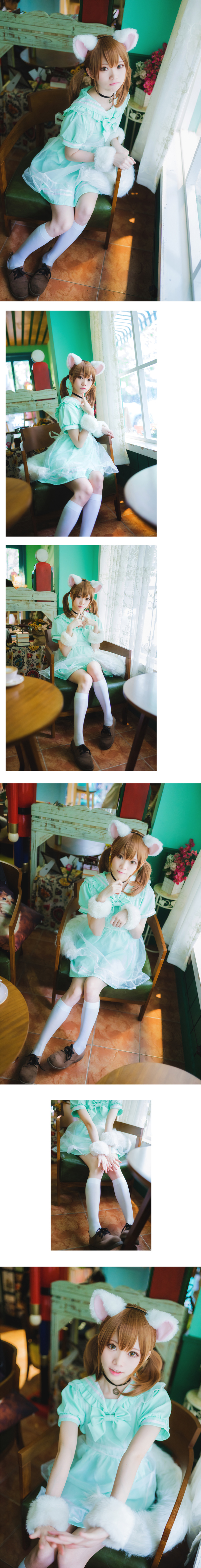 [cosplay]【猫小姐】请问~要来一份薄荷味的夏天么？[二次元cos]