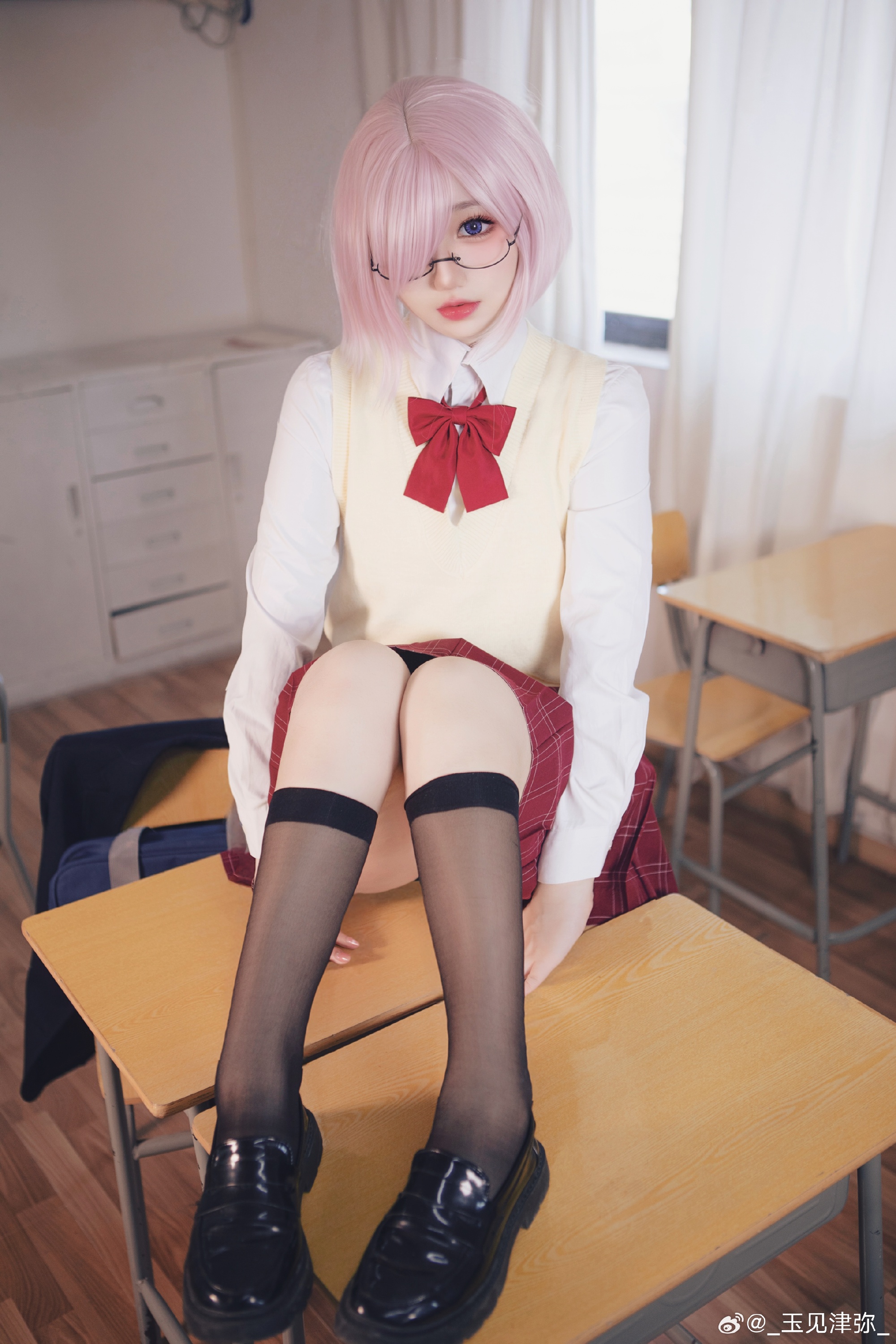 Cosplay Fate/GrandOrder 玛修·基列莱特@_玉见津弥_